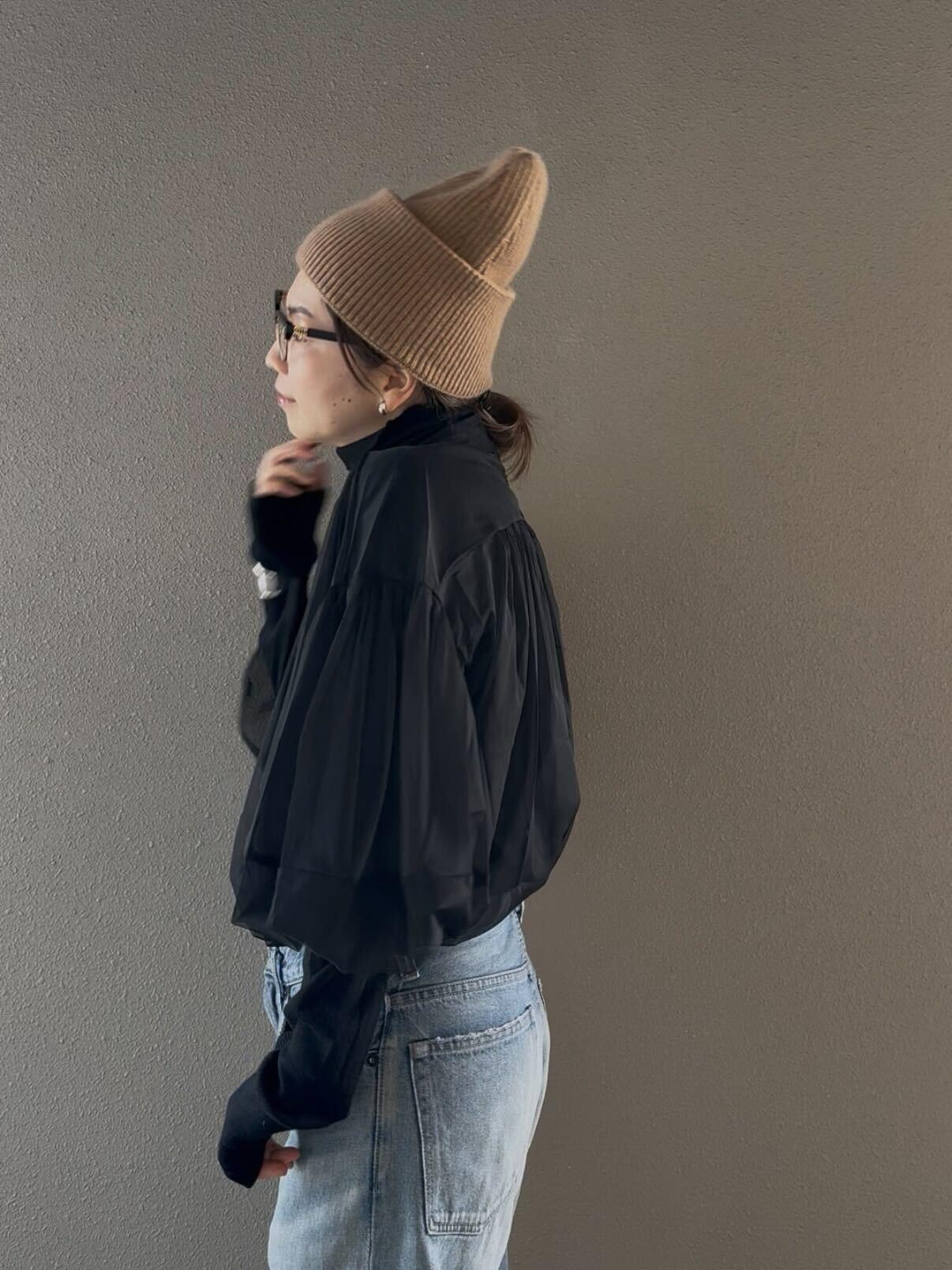 チュールブラウスキャミソールセット