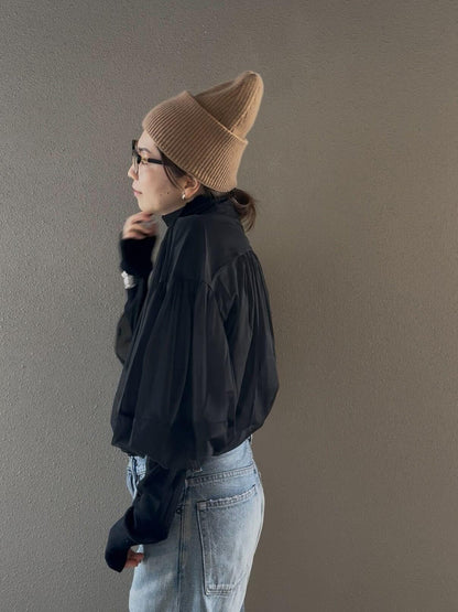 チュールブラウスキャミソールセット