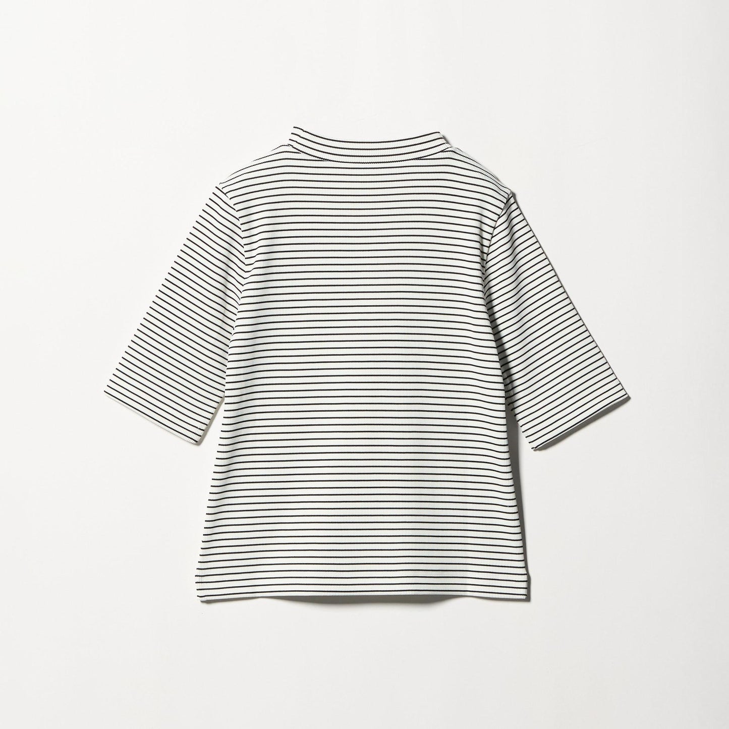 ニットライク モックネック カットソー