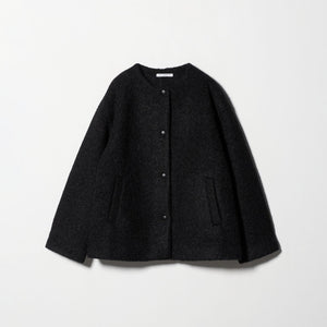 ブークレ ノーカラーブルゾン