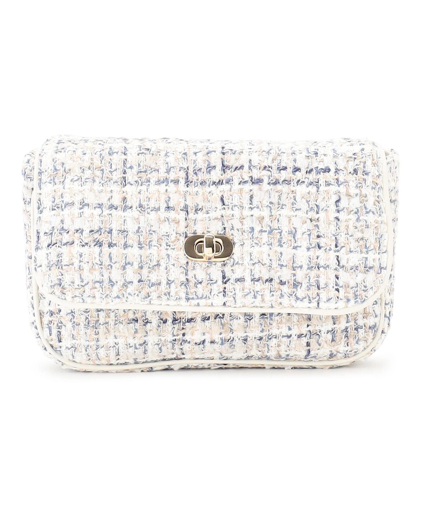 GIOLICA ツイードミニ ショルダーバッグ