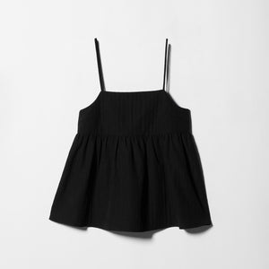 ポリエステルジャガード レイヤードキャミソール