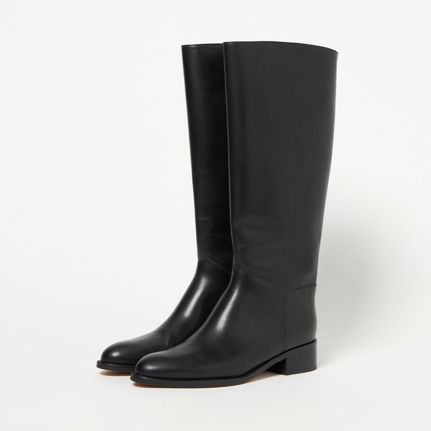 バックジップ ロングブーツ