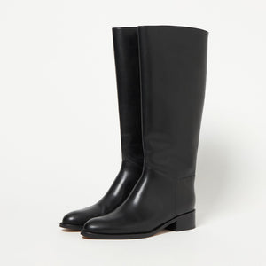 バックジップ ロングブーツ