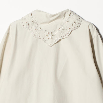 エンブロイダリーカラー シャツ