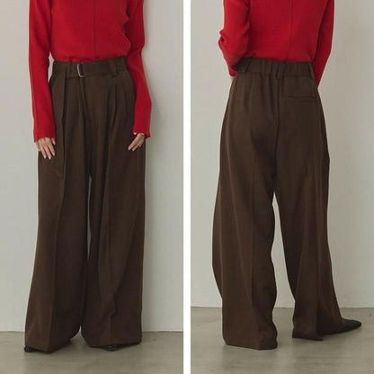 ルーズワイドスラックス