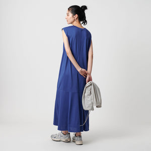 【WEB限定 Wardrobe DAILY MINIMAL】ティアード フレンチスリーブワンピース 接触冷感 吸水速乾