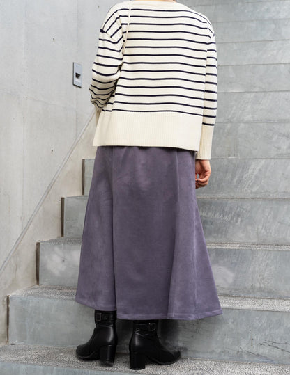 ボーダー柄ニット