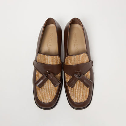 タッセルローファー パンプス50↑