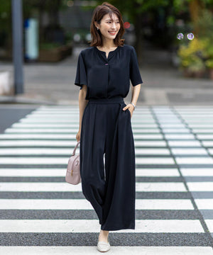 サラキレイ ワイドパンツ