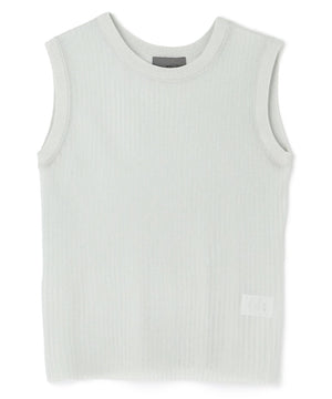 シアー リブ ノースリーブ ニット（uncrave STANDARD）