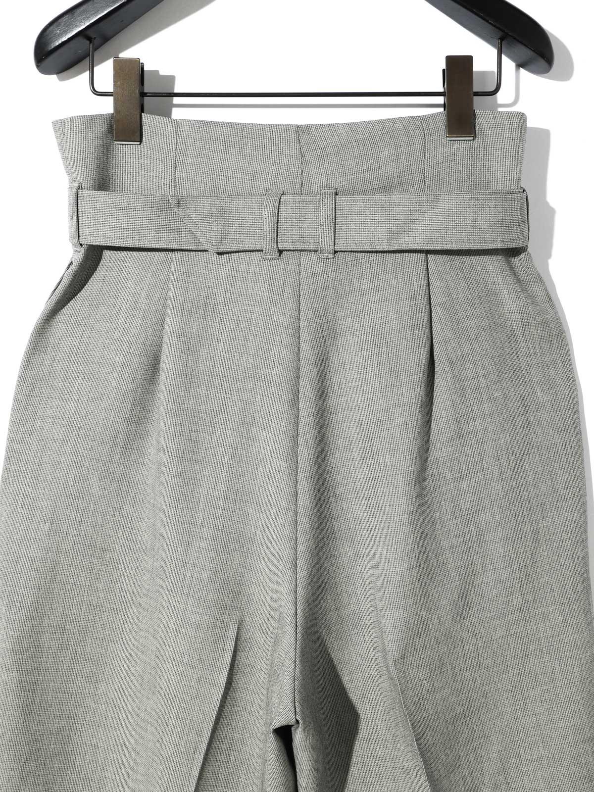 MIDIUMISOLID for Ladies ハイウエストベルト付きショーツ