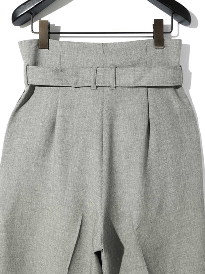 MIDIUMISOLID for Ladies ハイウエストベルト付きショーツ