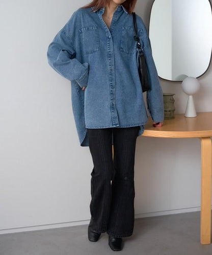 デニムシャツ