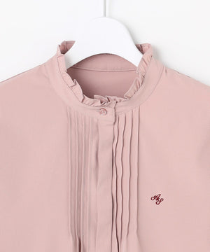 ピンタックフリル シャツ