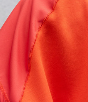 異素材切り替えドロストラグランカットソー