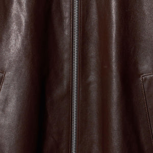 シープレザー フロントジップ ジャケット