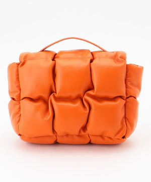 パディングPU2WAYクラッチ バッグ