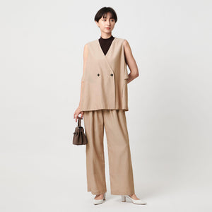 シアー バックフレア ベスト ‐ウォッシャブル‐