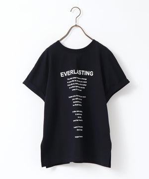 前後2wayUSAコットンTシャツ