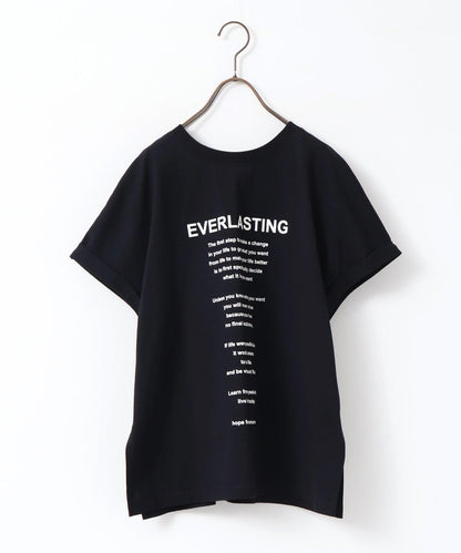 前後2wayUSAコットンTシャツ
