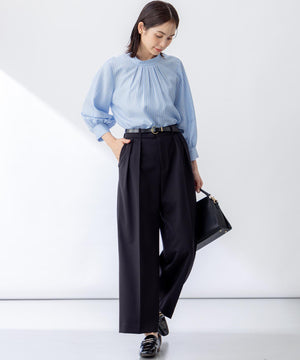 ドライタッチツイル ワイドパンツ