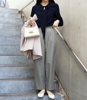 ツータックカーブパンツ