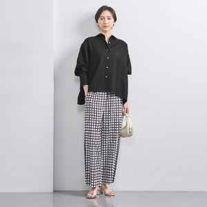 リネン ドルマン シャツ