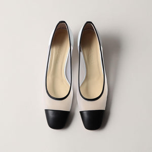 トゥキャップNチュール パンプス45↓