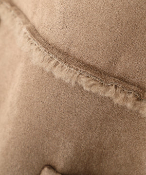 リバーシブルフェイクスウェードコート