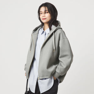 ［size SHORTあり］ダンボール ジップ フーディ