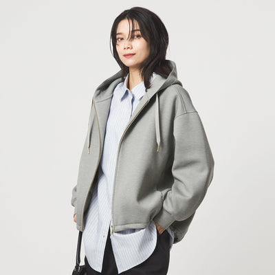 ［size SHORTあり］ダンボール ジップ フーディ