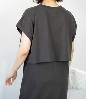 レイヤードワンピースセット