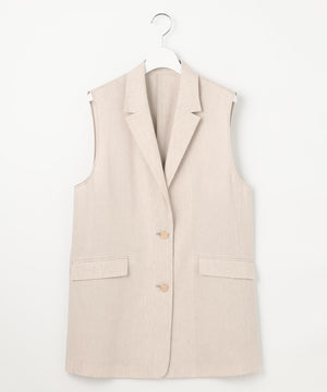 LIPストレッチテーラード ジレ