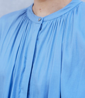 ギャザーモーフドルマンブラウス