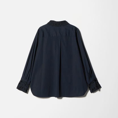 エンブロイダリー カラー シャツ ‐ウォッシャブル‐