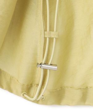 リヨセルナイロンワッシャー ノーカラーブルゾン