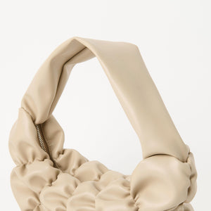 ギャザー ムーン ワンショルダーバッグ