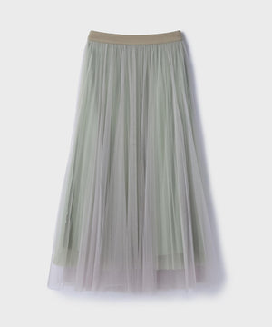チュールリバーシブルスカート