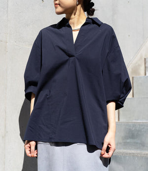 オーバーサイズスキッパーシャツ
