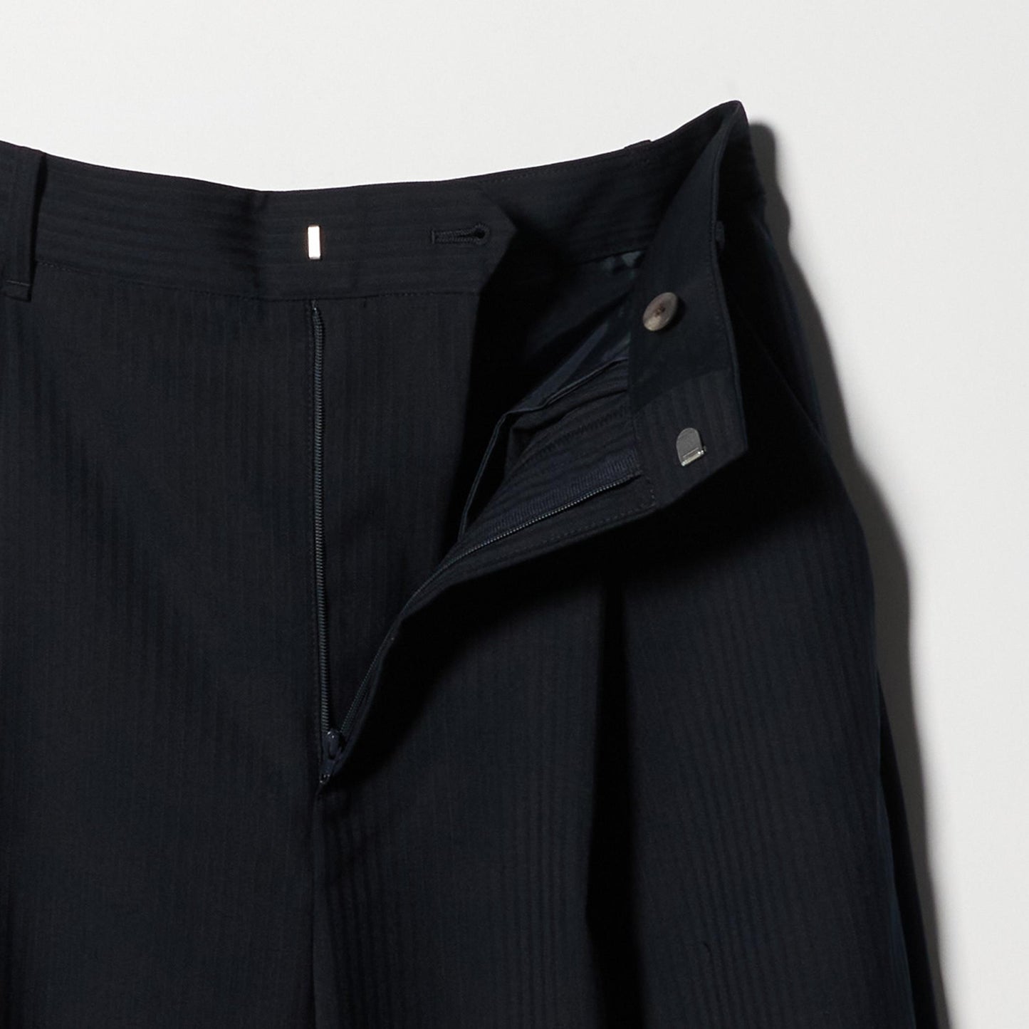 毛ポリエステル カーブパンツ ウォッシャブル