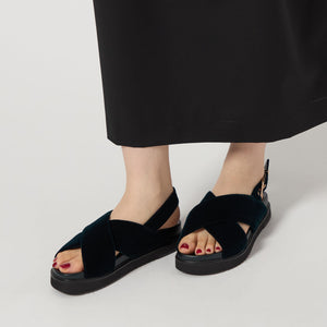 ベルベットクロス サンダル20