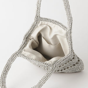 メタリックコード ミニ トートバッグ