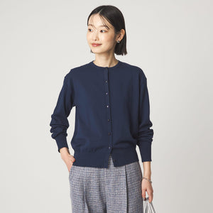 ＜1_OF MINE＞クルーネック ニット カーディガン