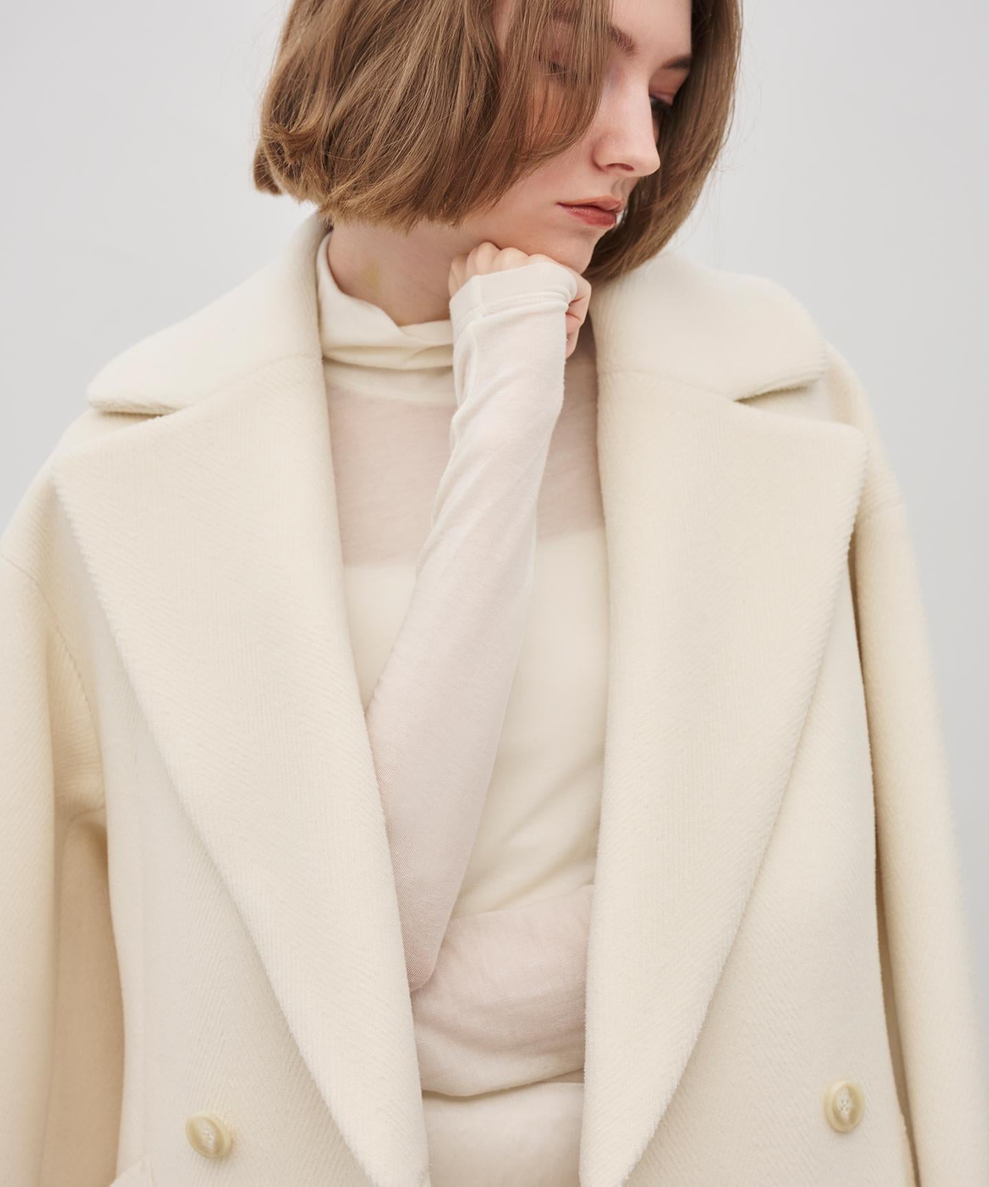 ヘリンボーンパイル ジャコット