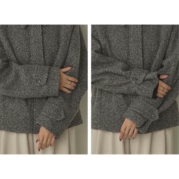 ミックスプードルショートアウター