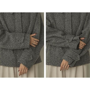 ミックスプードルショートアウター