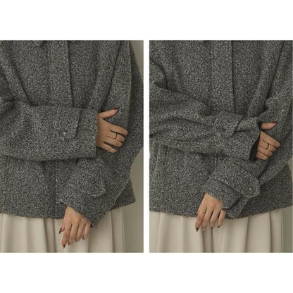 ミックスプードルショートアウター