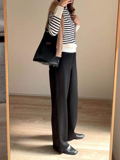 スパンデックスデニムライクパンツ