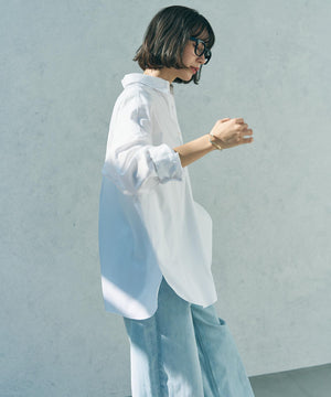 コットン オーバーシャツ